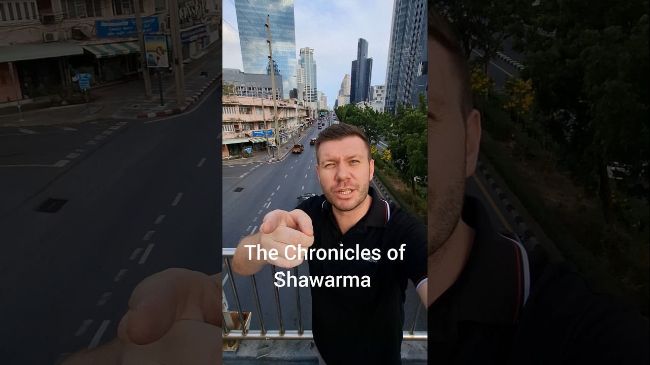 The Chronicles of Shawarma // 📌📍Kebab Bar Halal 📌📍 MRT Sam Yan 🚆 #bangkok #shawarma #thailand #อร่อย