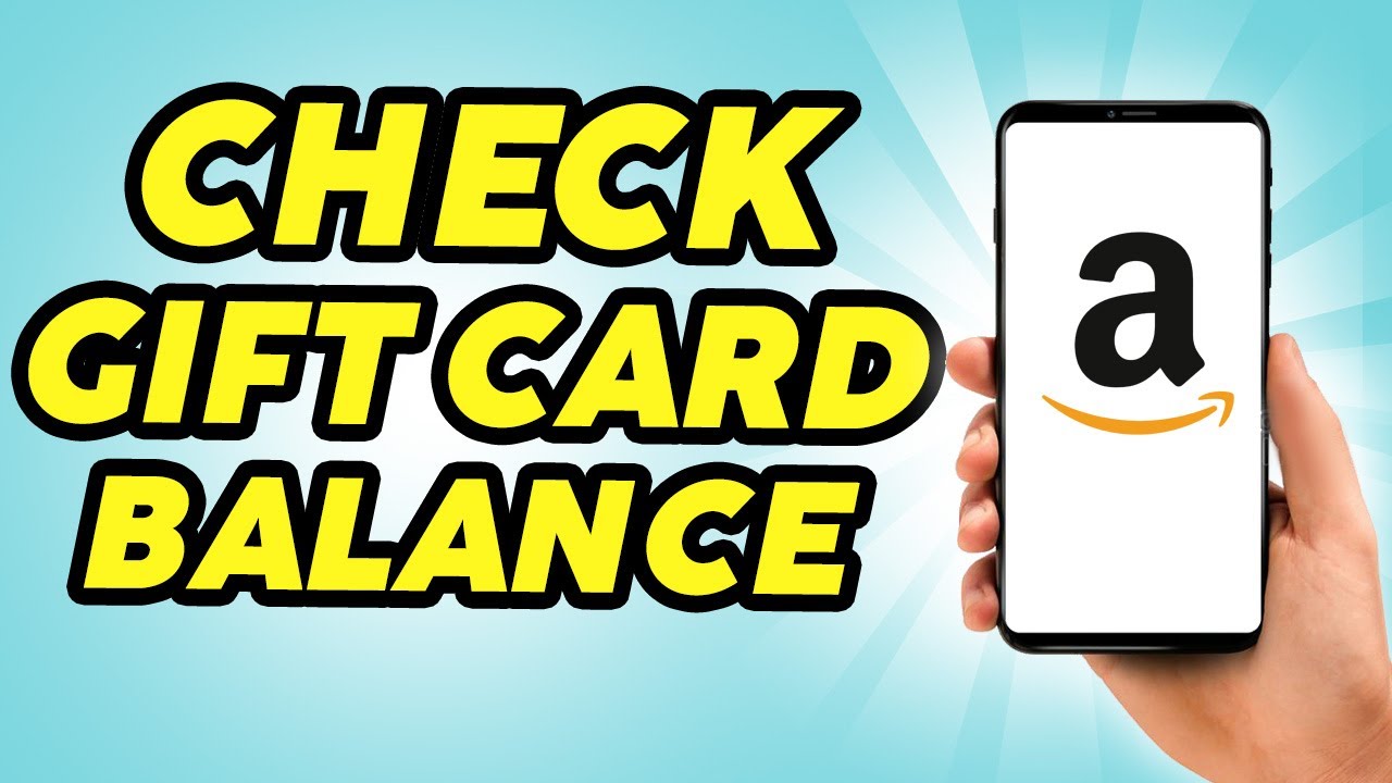 How to Check Amazon Gift Card Balance - 2024