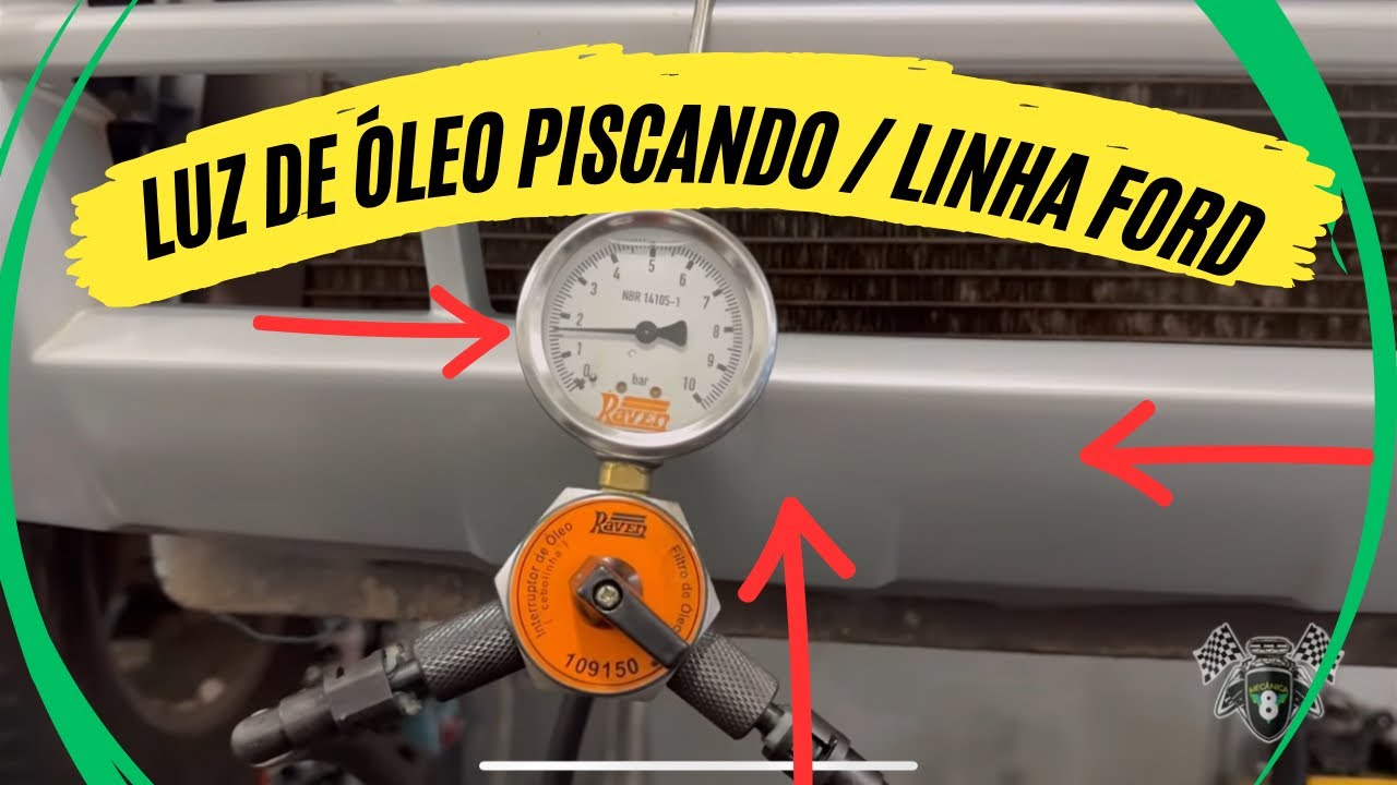 Luz de óleo piscando no Ford Ecosport, Ka, Fiesta: motor ou parte elétrica? Saiba como identificar!