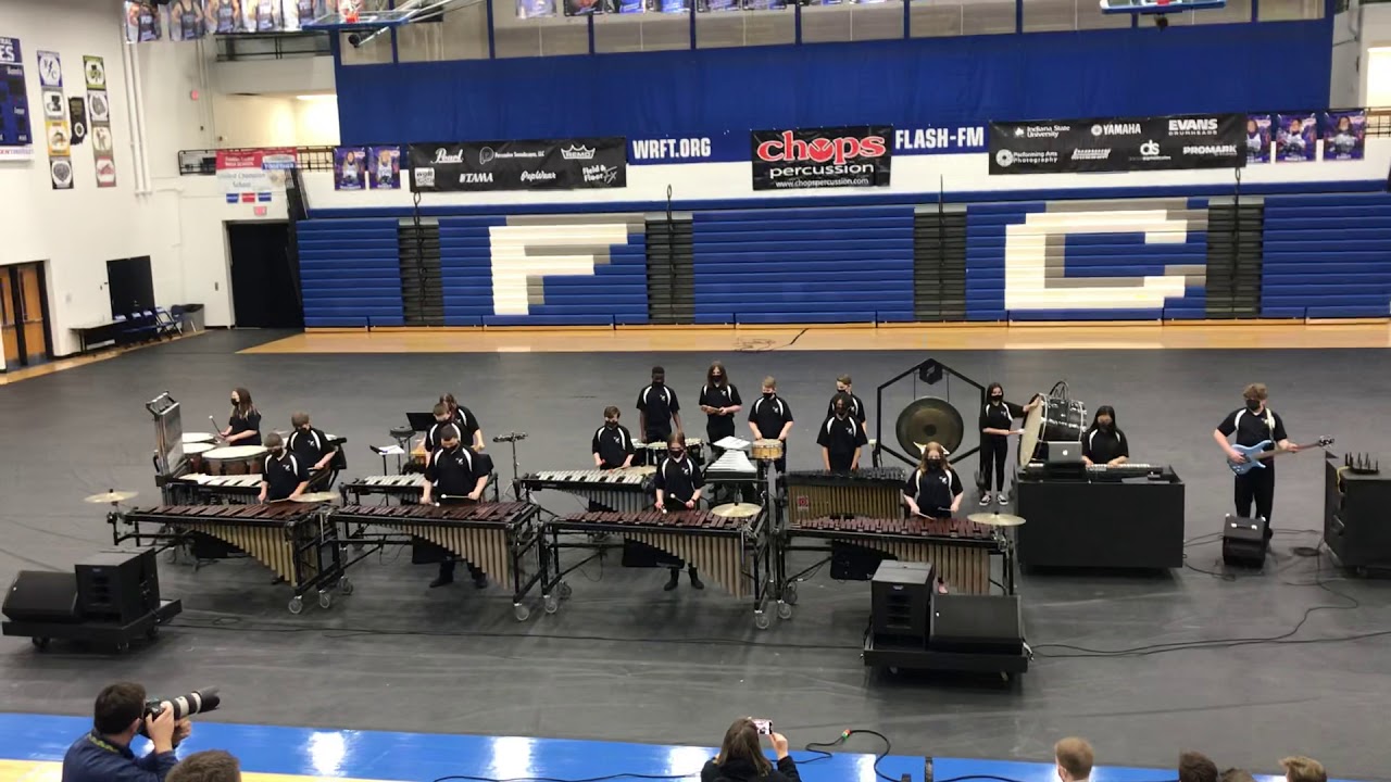 FCJV performing Palladio arranged for percussion ensemble.