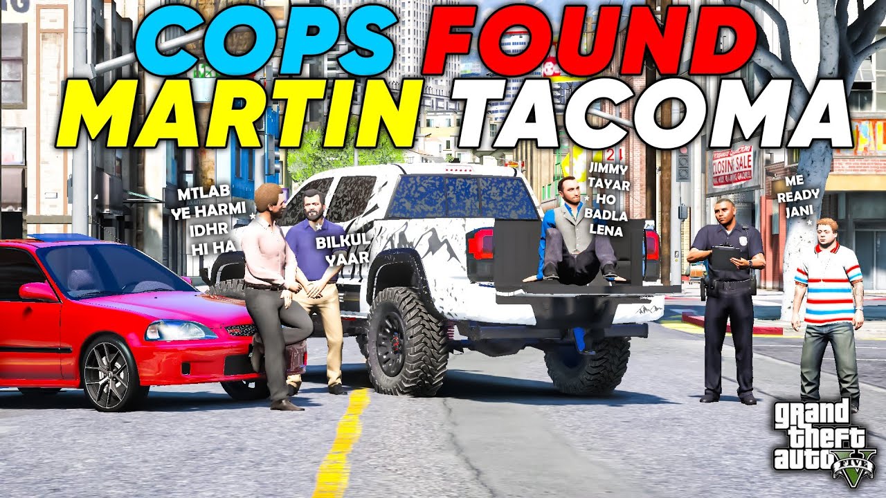COPS FOUND MARTIN TACOMA | BOIZZ READY FOR REVENGE | GTA 5 | Real Life Mods #497 | URDU |