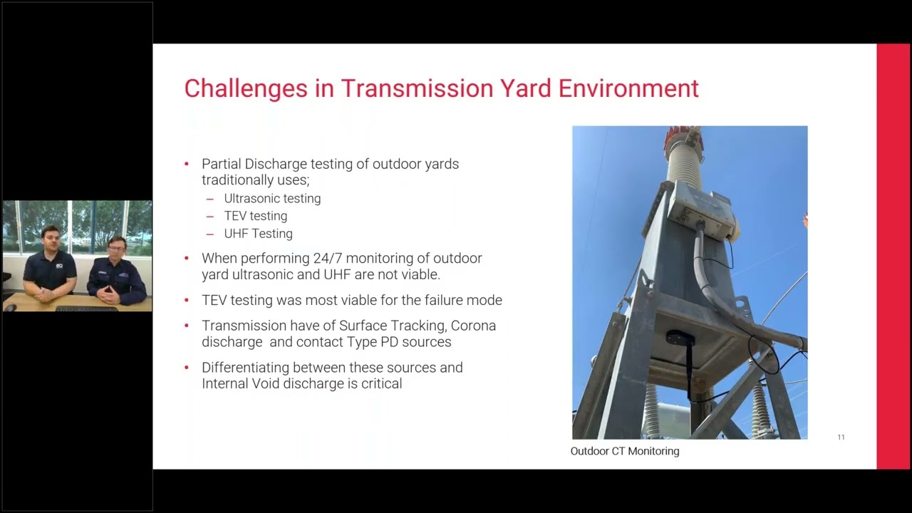 Partial Discharge Monitoring of Transmission Assets