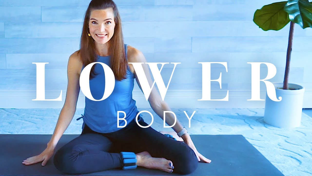 Lower Body Strength Workout on the Mat // Shape & Tone Legs, Abs and Butt