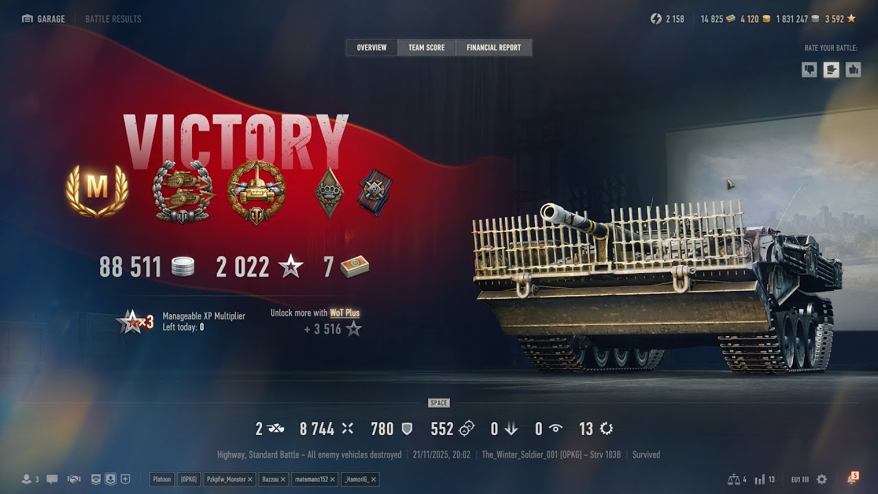Strv 103b 9k combined