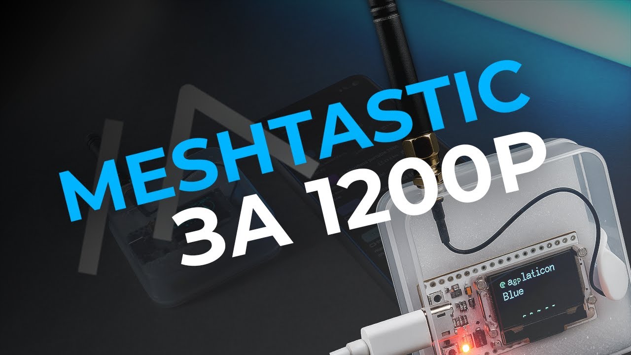 Meshtastic - бюджетная нода своими руками