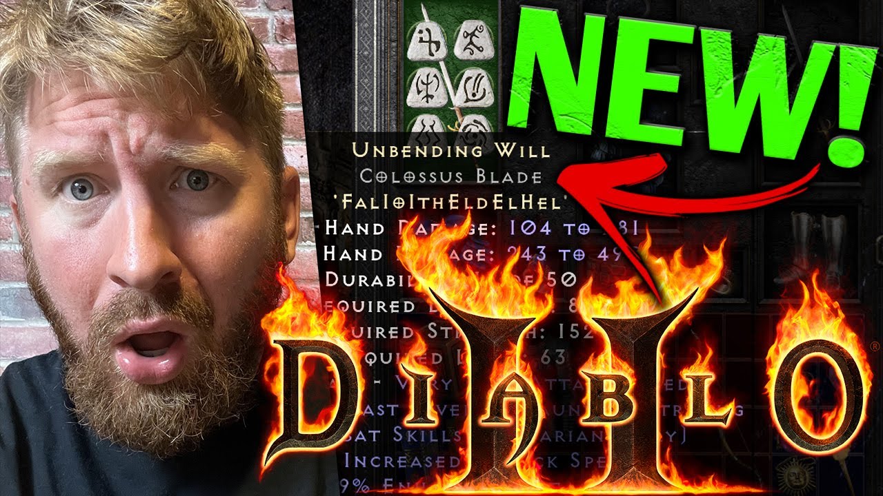NEW RUNEWORD (Sword) is INSANE | Diablo 2 Resurrected #diablo2resurrected #diablo2