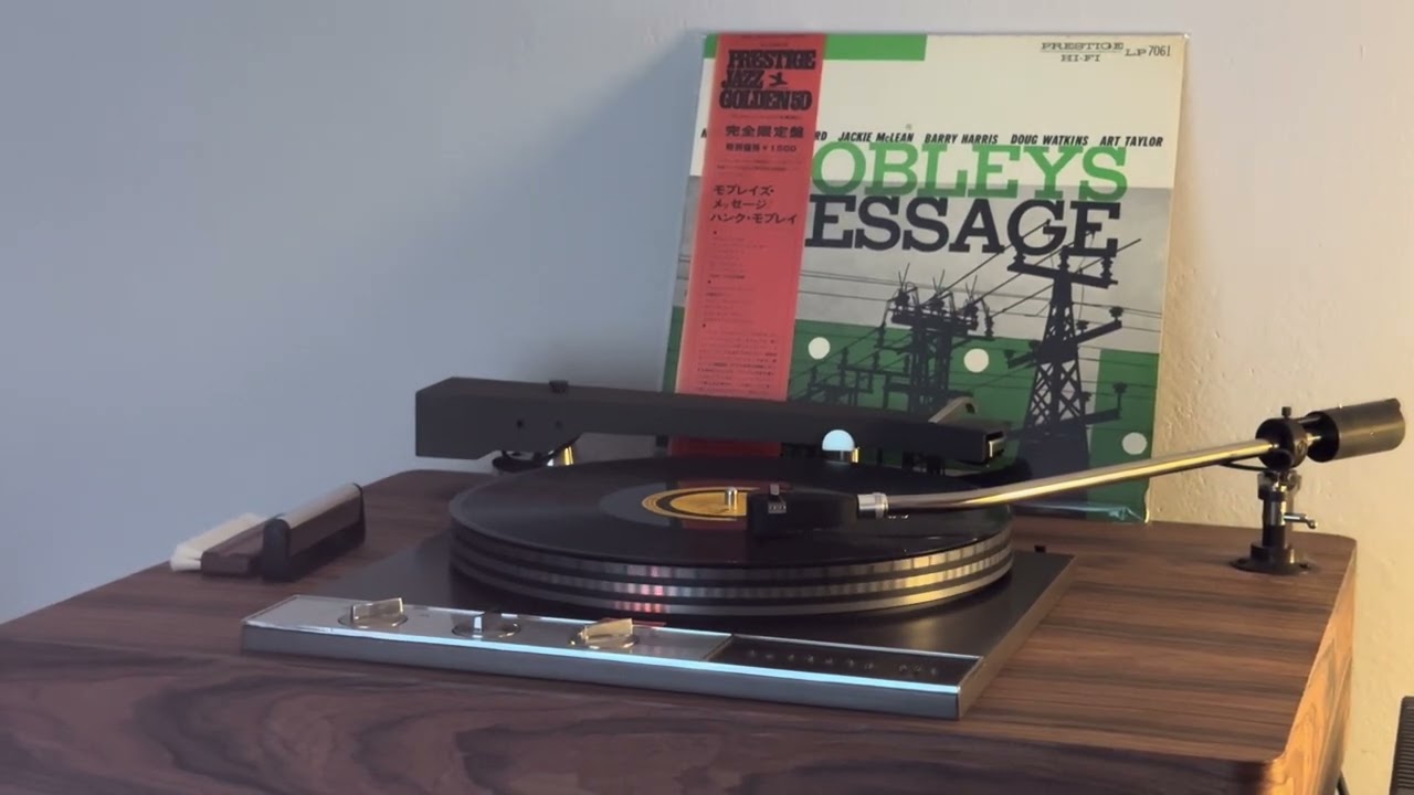 Hank Mobley - Minor Disturbance, album Mobley's Message, Garrard 401+SPU Ortofon 