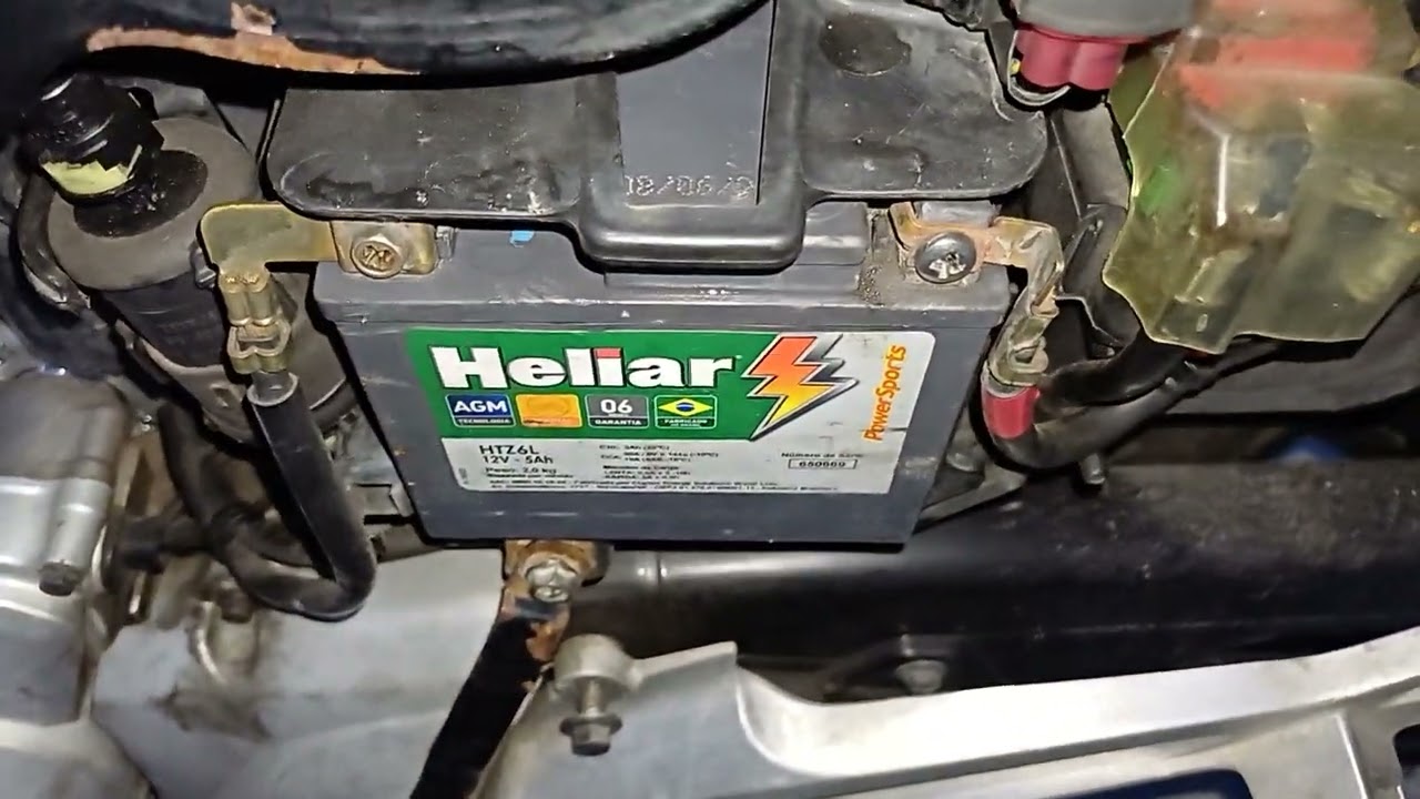 Teste inicial da bateria recuperada Heli@r part 2 (deu bom)