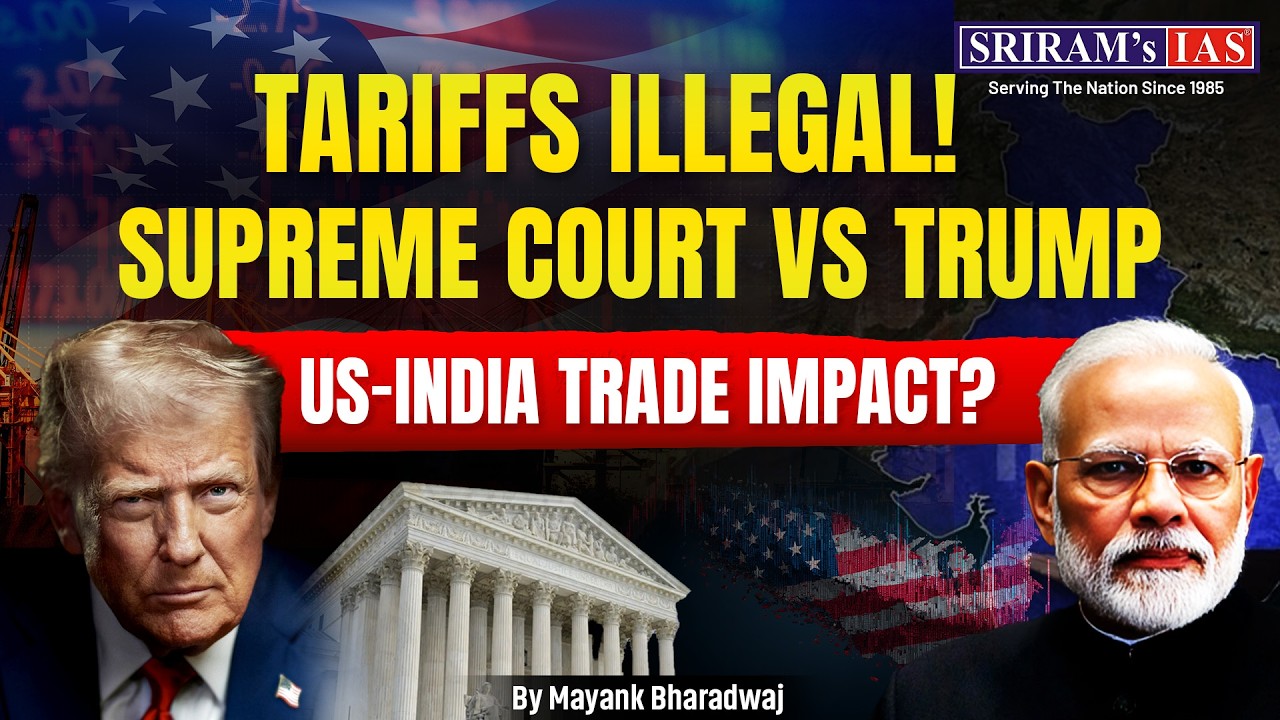 Trump’s Global Tariffs Declared Illegal by Supreme Court | Big Impact on US–India Trade Deal