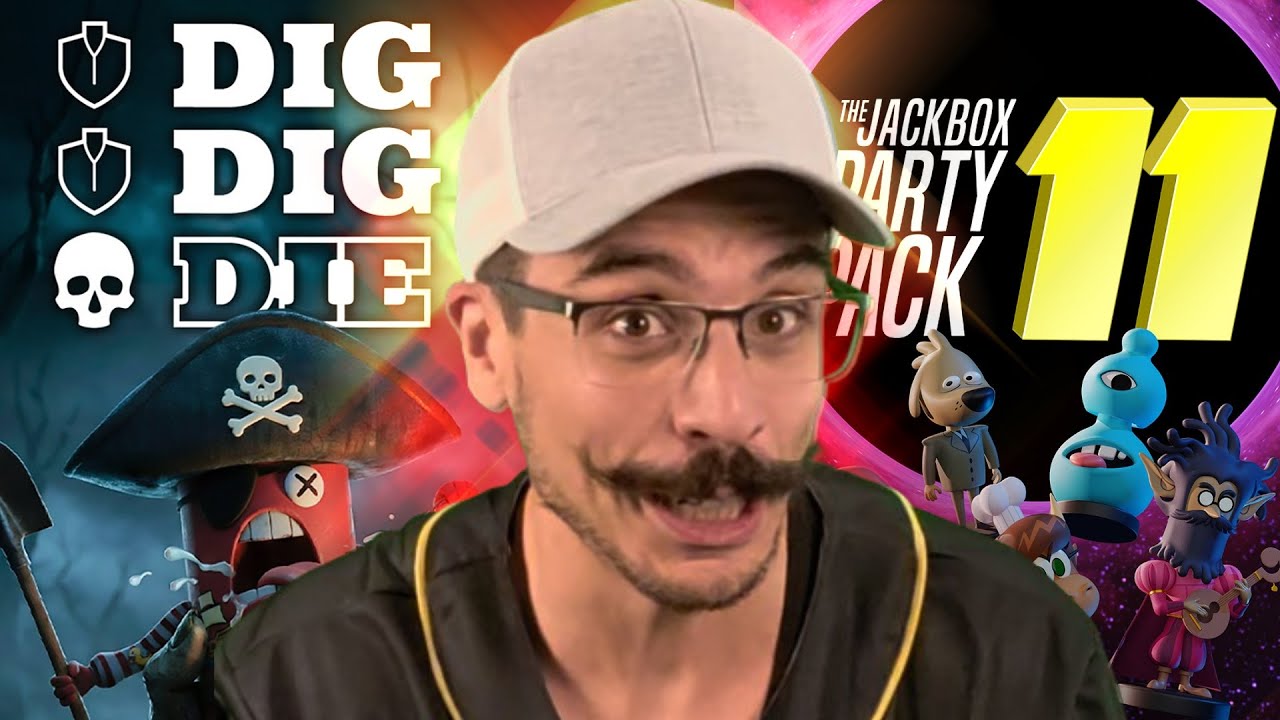 ITS TIME TO DIG...AND THEN DIE! (Dig Dig Die) | Golf it & The Jackbox Party Pack After!