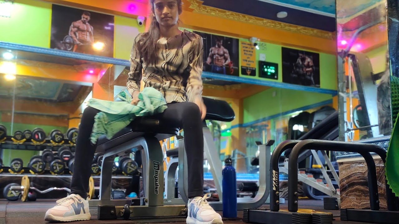 First day gym workout experience l Ulfat