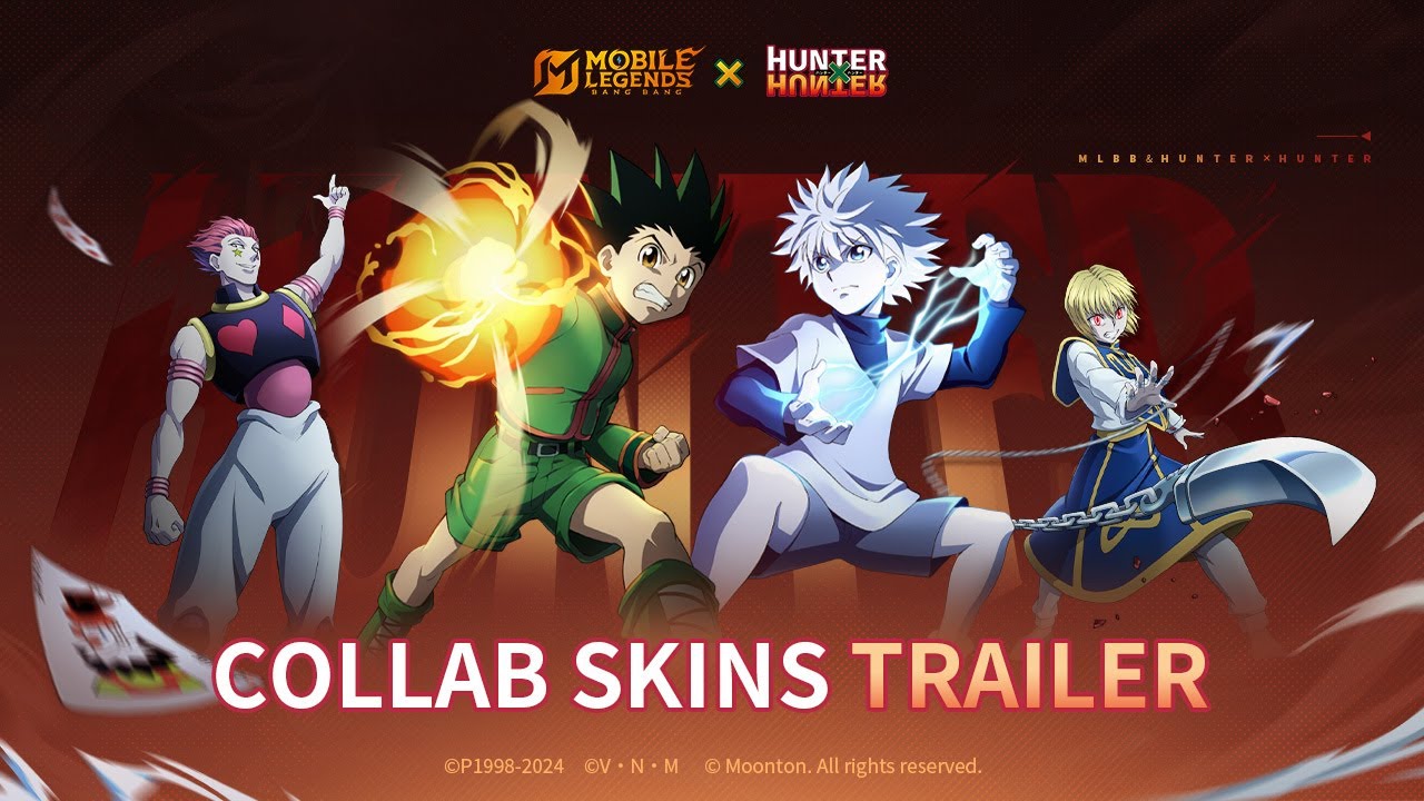 New Collab Skins | MLBB & HUNTER&times;HUNTER | Mobile Legends: Bang Bang
