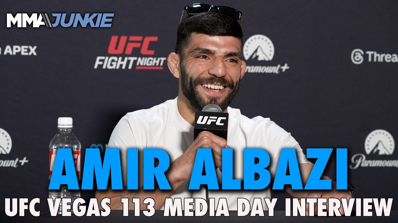 Amir Albazi says health issues are over, will upset Kyoji Horiguchi | UFC Vegas 113