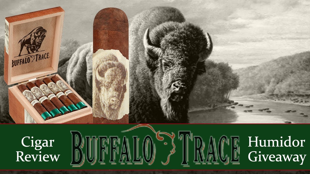 Buffalo Trace Cigar Review and Humidor Giveaway #cigar #cigars #humidor #giveaway #unboxing