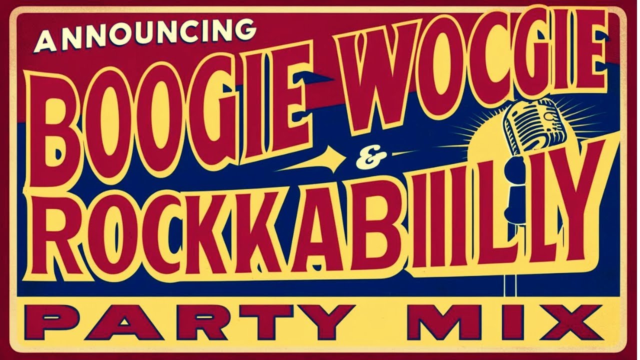 Ultimate Boogie Woogie & Rockabilly Party Mix | High-Energy Vintage Dance Vibes!