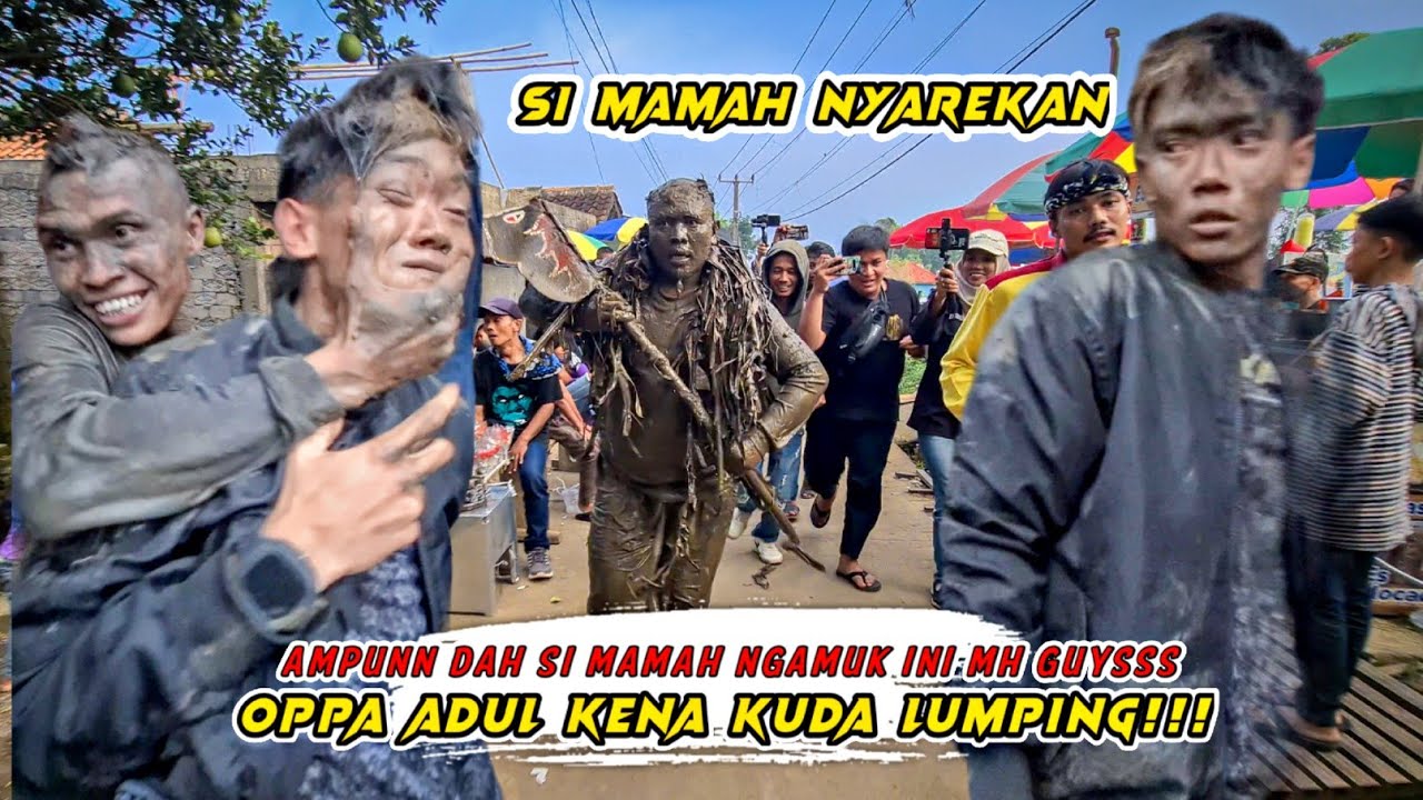 OPPA ADULL ABIS SAMA KUDA LUMPING!!! MAMAH NYAREKAN IEU MH - Seni Benjang Mekar Budaya Cipanjalu