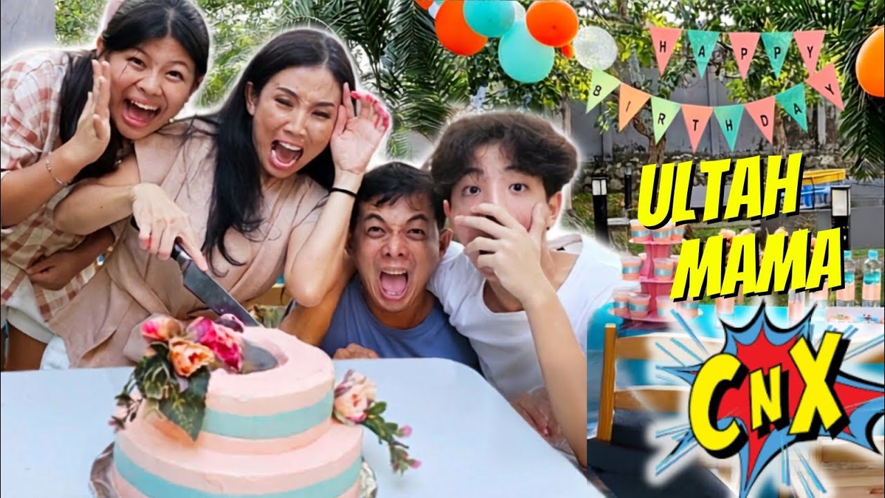 PRANK ULANG TAHUN MAMA ! KUE ULTAH BERDAR4H !