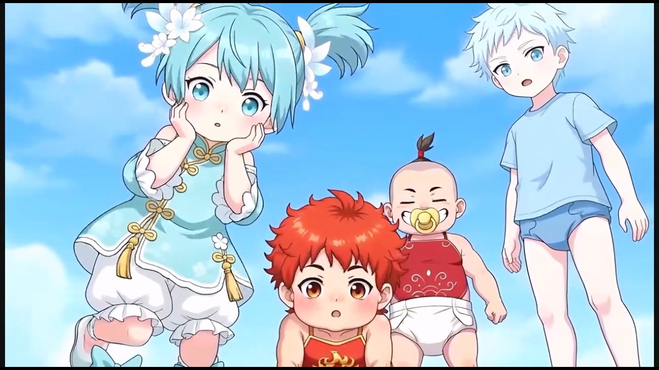 🌟【新番上线】《让你养孩子，你怎么养出一堆陆地神仙啊》废柴继承福利院竟成陆地神仙？为飞升养娃却被当成大佬！ 一口气看完 #热血 #玄幻 #战斗 #苍穹动漫
