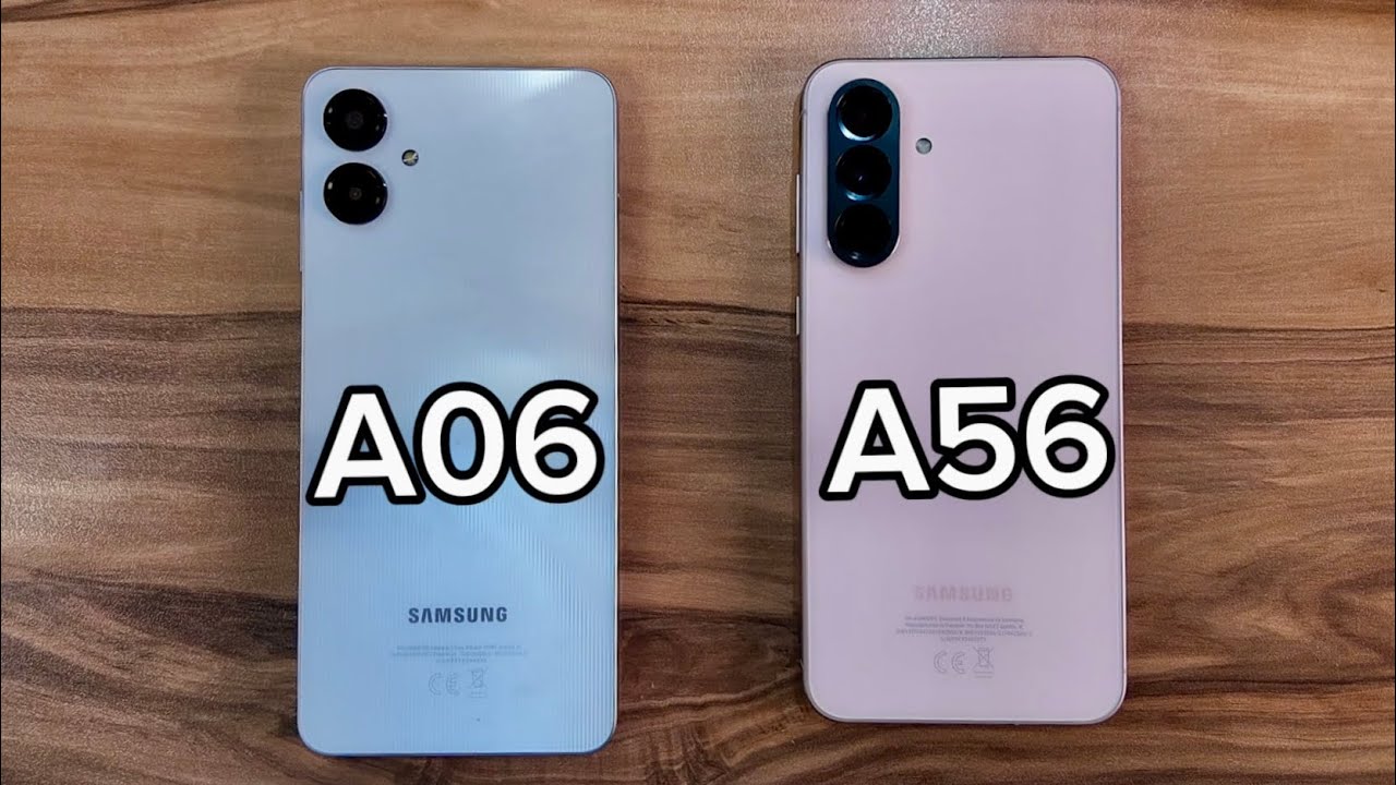 Samsung Galaxy A06 vs Samsung Galaxy A56