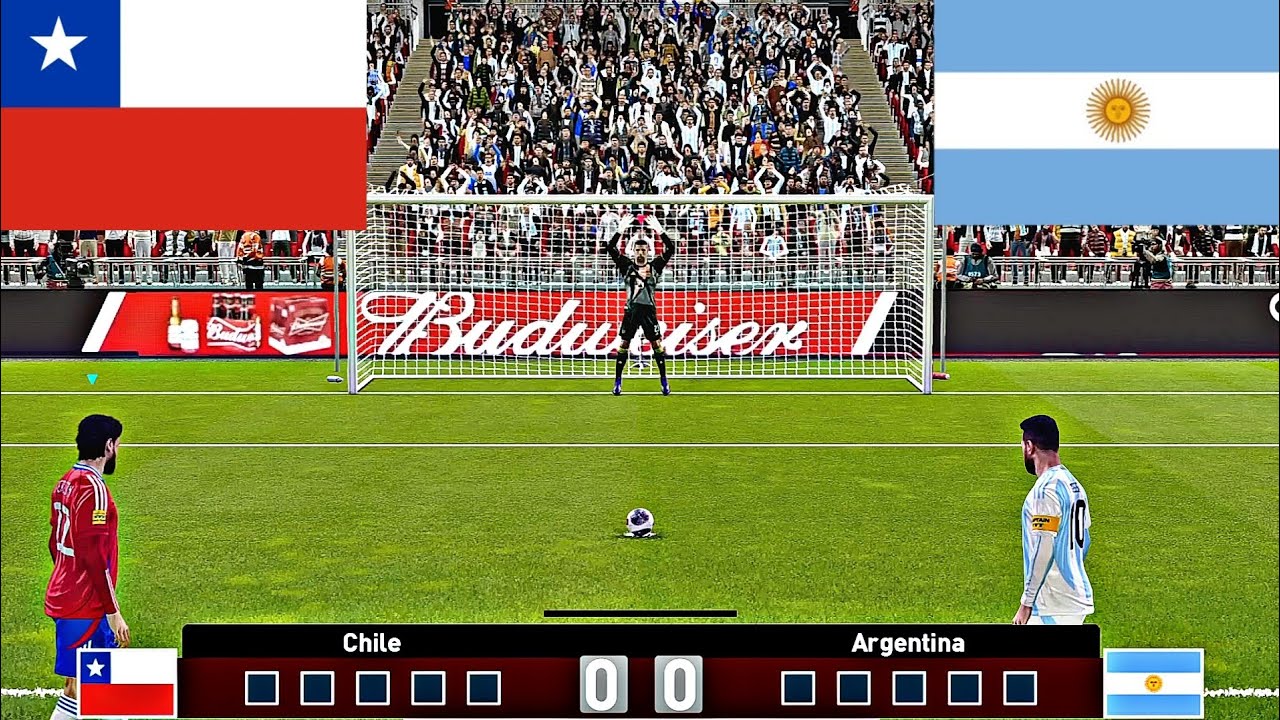 CHILE VS ARGENTINA FULL PENALTY SHOOTOUT | CHI VS ARG HIGHLIGHTS
