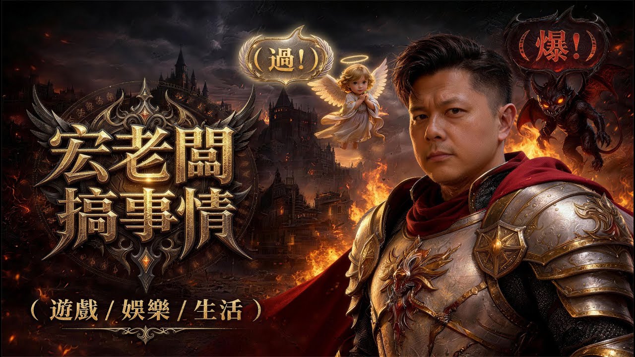 -86全服最高防禦隱斗衝暈騎【宏老闆搞事情】天堂經典服｜斷線重播