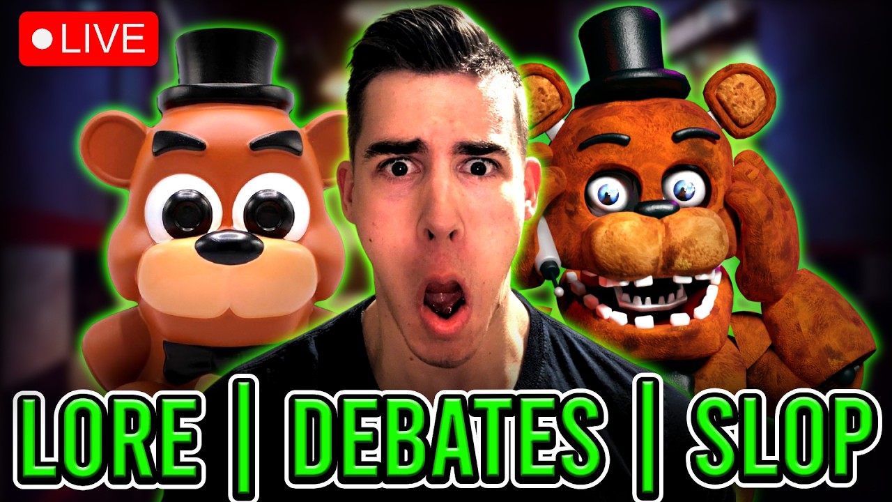 TDreads FNAF SLOP-ATHON | 8 Hours of Lore, Debates, and SLOP!!!