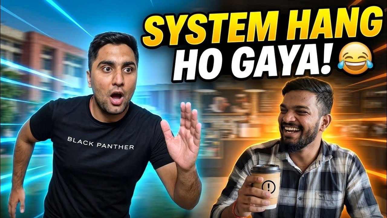 College Mein Ho Gaya System Hang! 😂 | My Daily Vlog