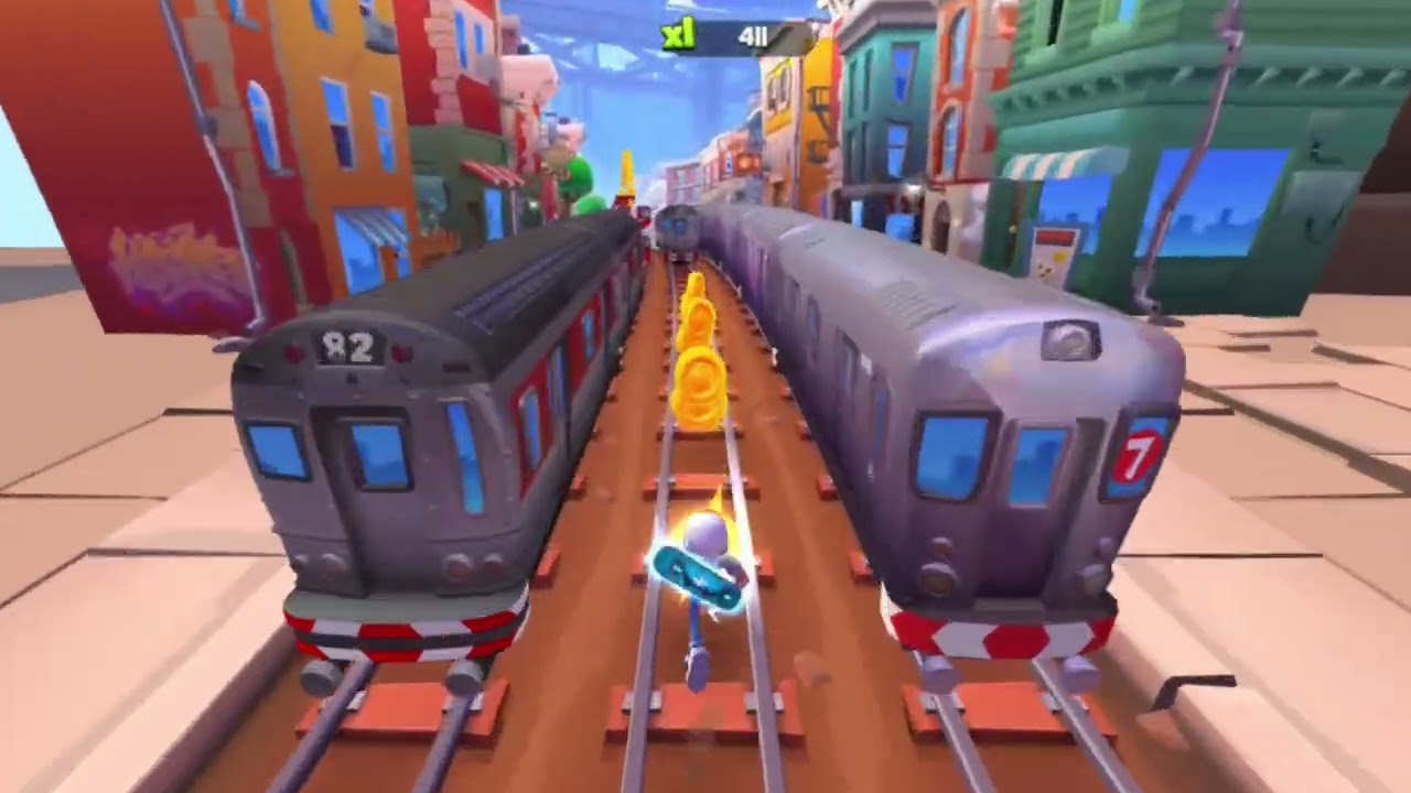 Subway surfers city gameplay | subway surfers