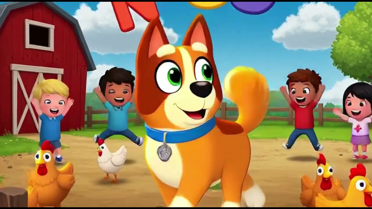 Bingo Song for Kids 🎵  Nursery Rhymes & Songs  There Was a Farmer Who Had a Dog  Kids Toonz  Songs