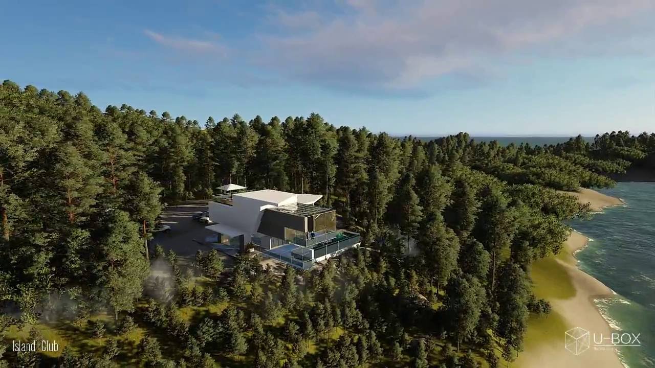 LUMION Architectural animation(Island club) 尤阳作品（by YouYang）