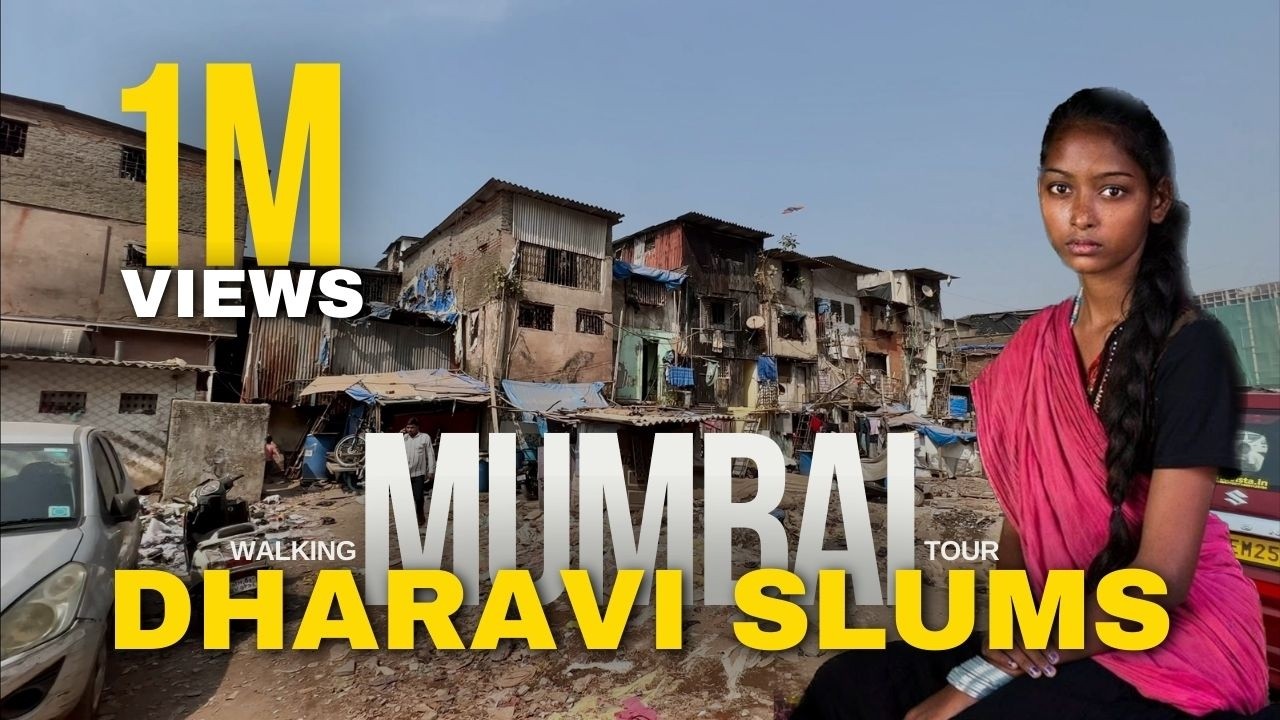 World's Largest Slums: Dharavi Mumbai India | Walking Tour