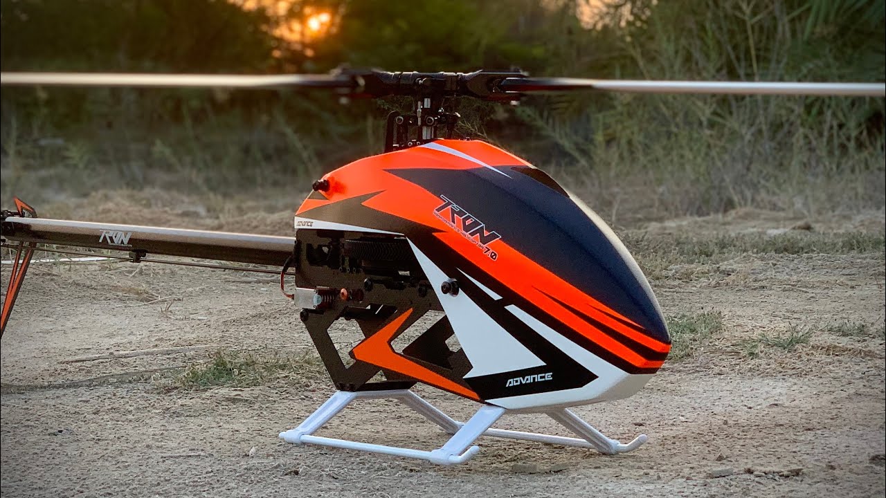 Maiden day flights with the Tron 7.0 Advance / Azure 715