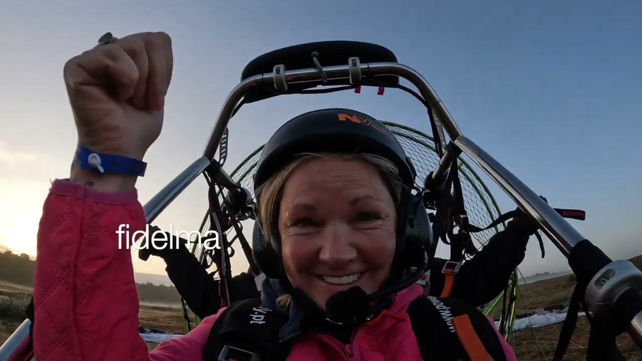 paramotor Carnac Brittany france