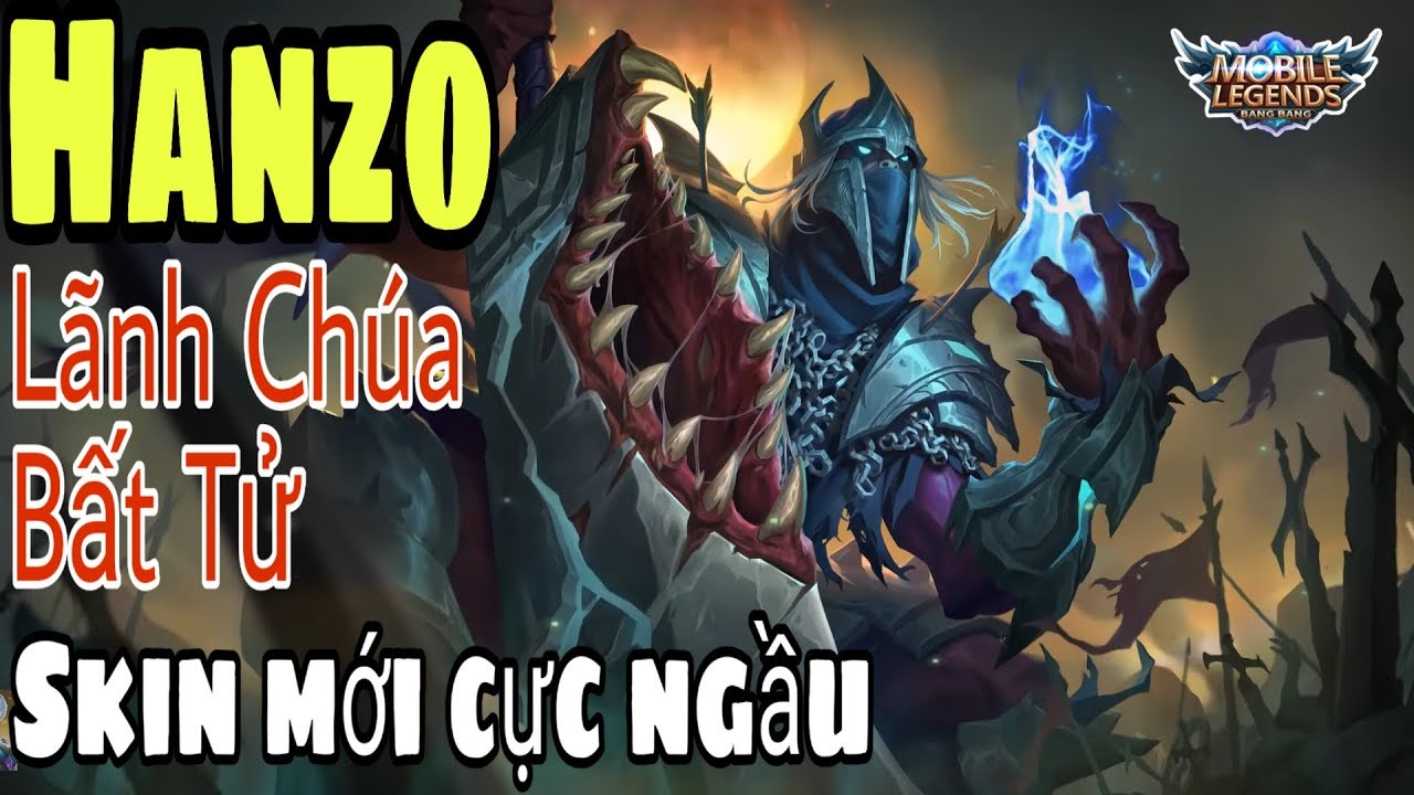 Mobile legends: HANZO - Đế Vương Bất Tử, Skin cực ngầu, vì sao lại bị bỏ rơi rank cao ?