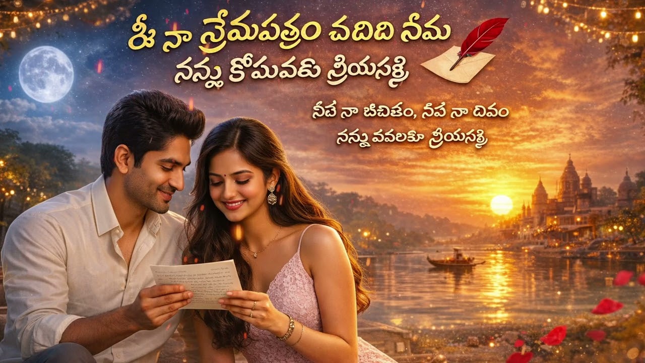 ఈ నా ప్రేమపత్రం చదివి నీవు | Telugu Heart Touching Love Song | Emotional Romantic Melody