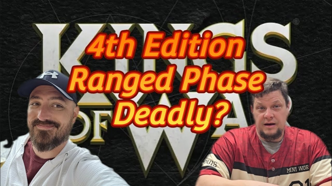 Kings of war 4th Edition | Is the Range Phase deadly? | Kyle Przelenski | #manticgames 