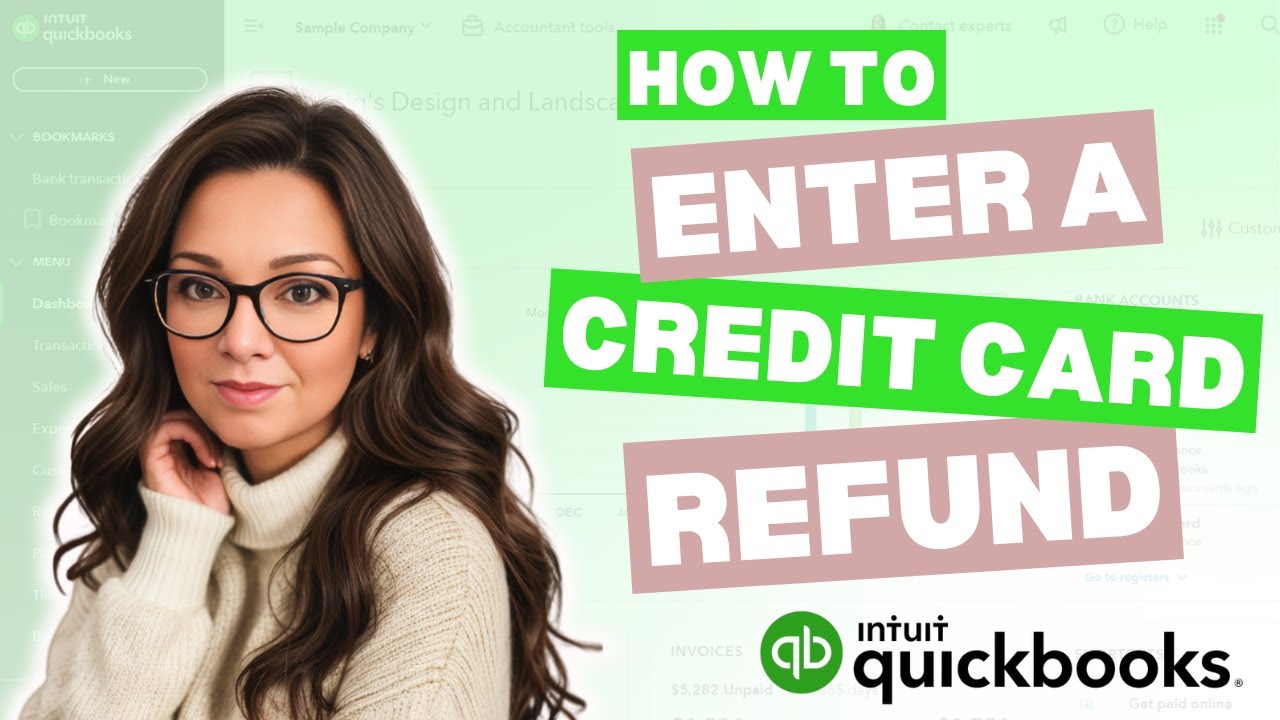 How To Enter a Credit Card Refund in QuickBooks Online | QBO Tutorial | The Home Bookkeeper