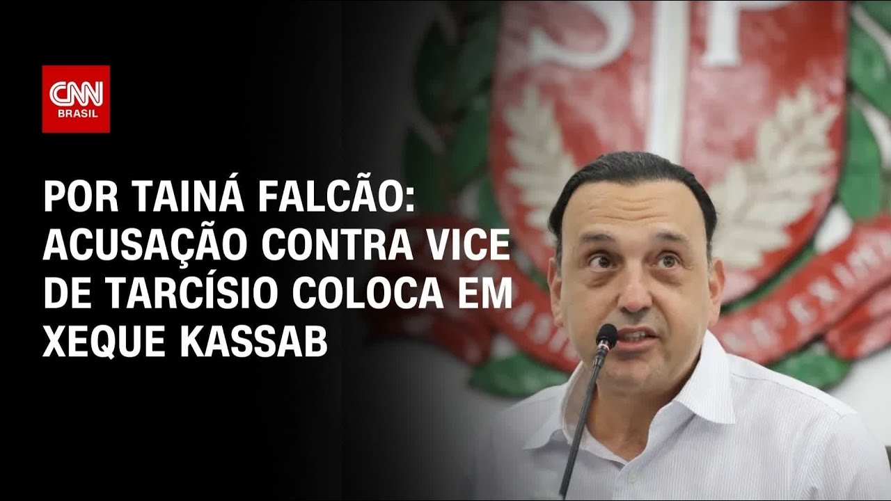 Investigação contra vice de Tarcísio embaralha formação de chapa | BASTIDORES CNN