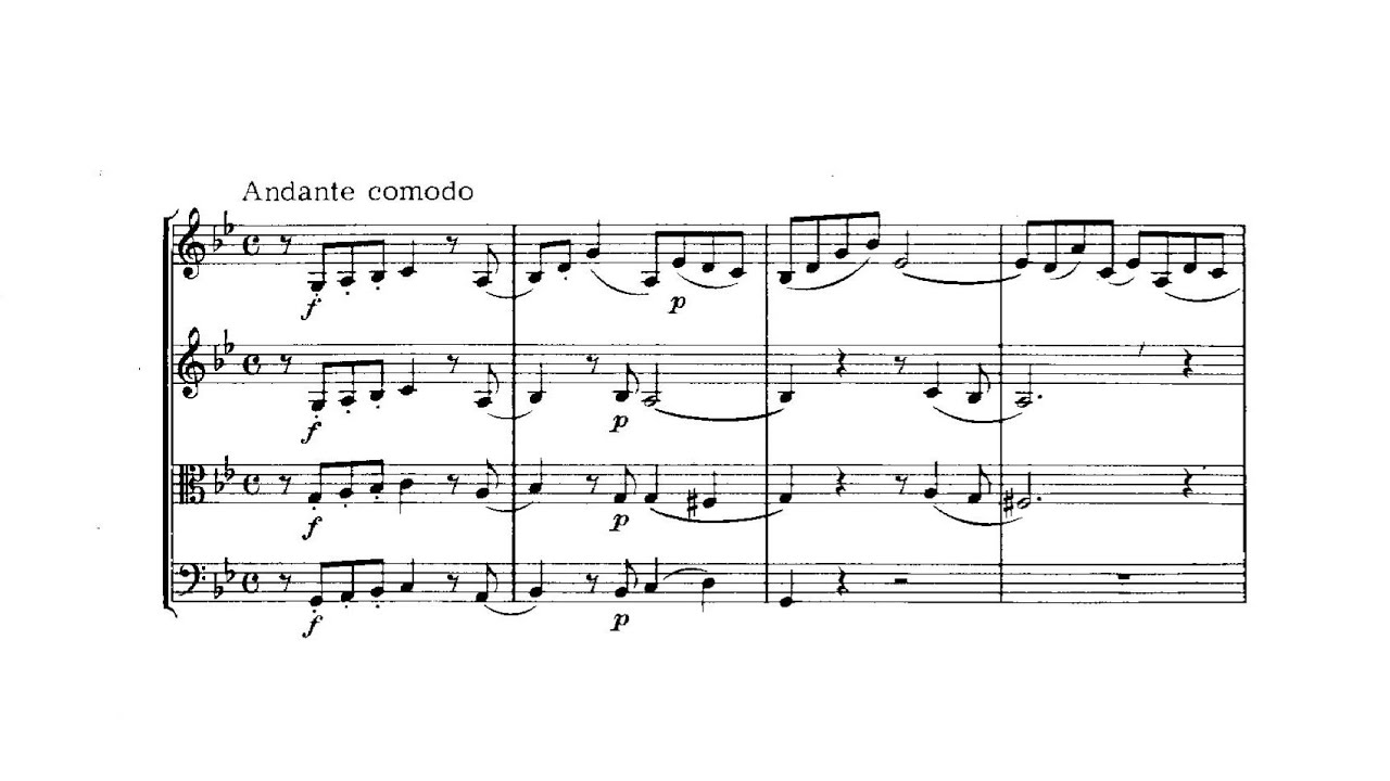 Joseph Martin Kraus &ndash; String Quartet G minor