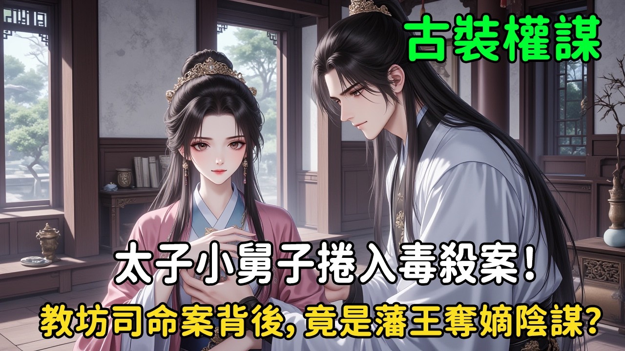《太子小舅子捲入毒殺案！教坊司命案背後，竟是藩王奪嫡陰謀？》楚國第一紈絝許閒，因教坊司毒殺案成為最大嫌疑人！楚皇親自下令緝拿，太子被禁足東宮，幕後黑手究竟衝誰而來？是謀財害命，還是針對東宮的政治陷阱？