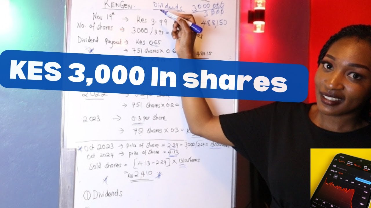 Investing  Kes 3,000 shares in Kenya | How Much Can You Earn in Dividends?
