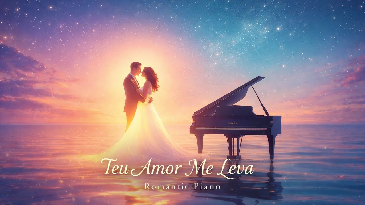 Teu Amor Me Leva 💕 | Romantic Piano Love Song | Música Romântica
