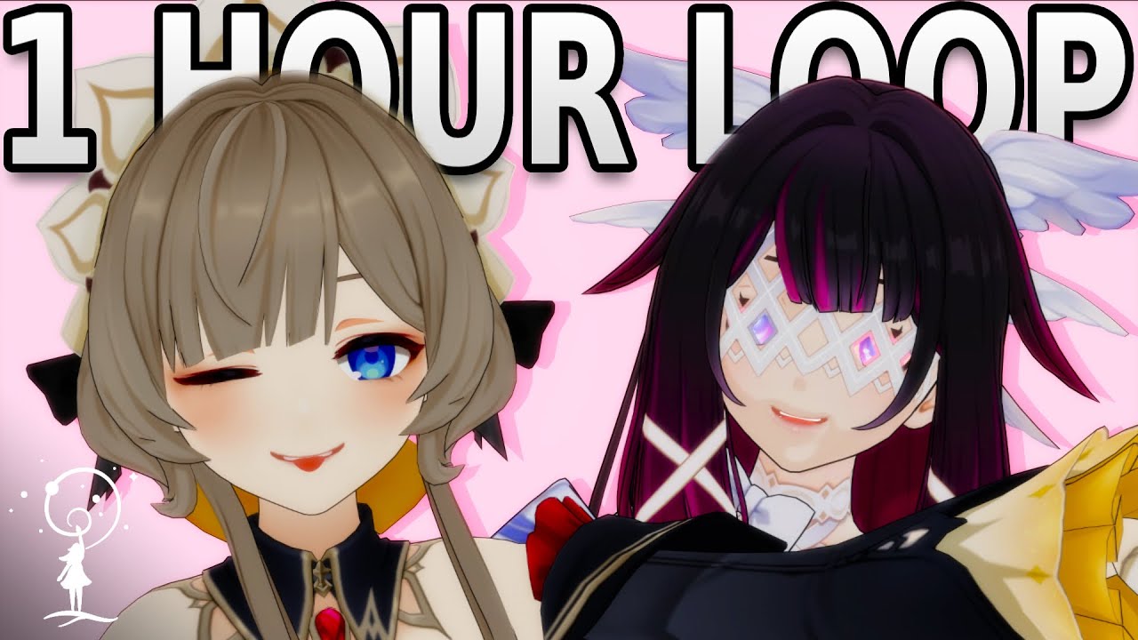 Sandrone & Columbina – Qloo* | 1 Hour Loop | Genshin Impact