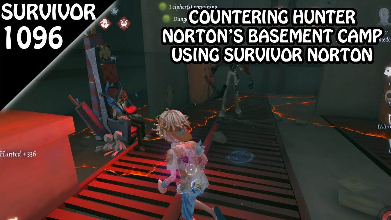 Countering Norton using Norton in basement - Survivor Rank #1096 (Identity v)