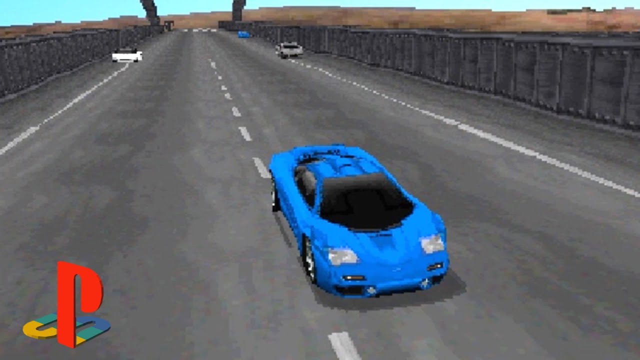 Over Drivin` II (PS1) 1997. Longplay - Knockout