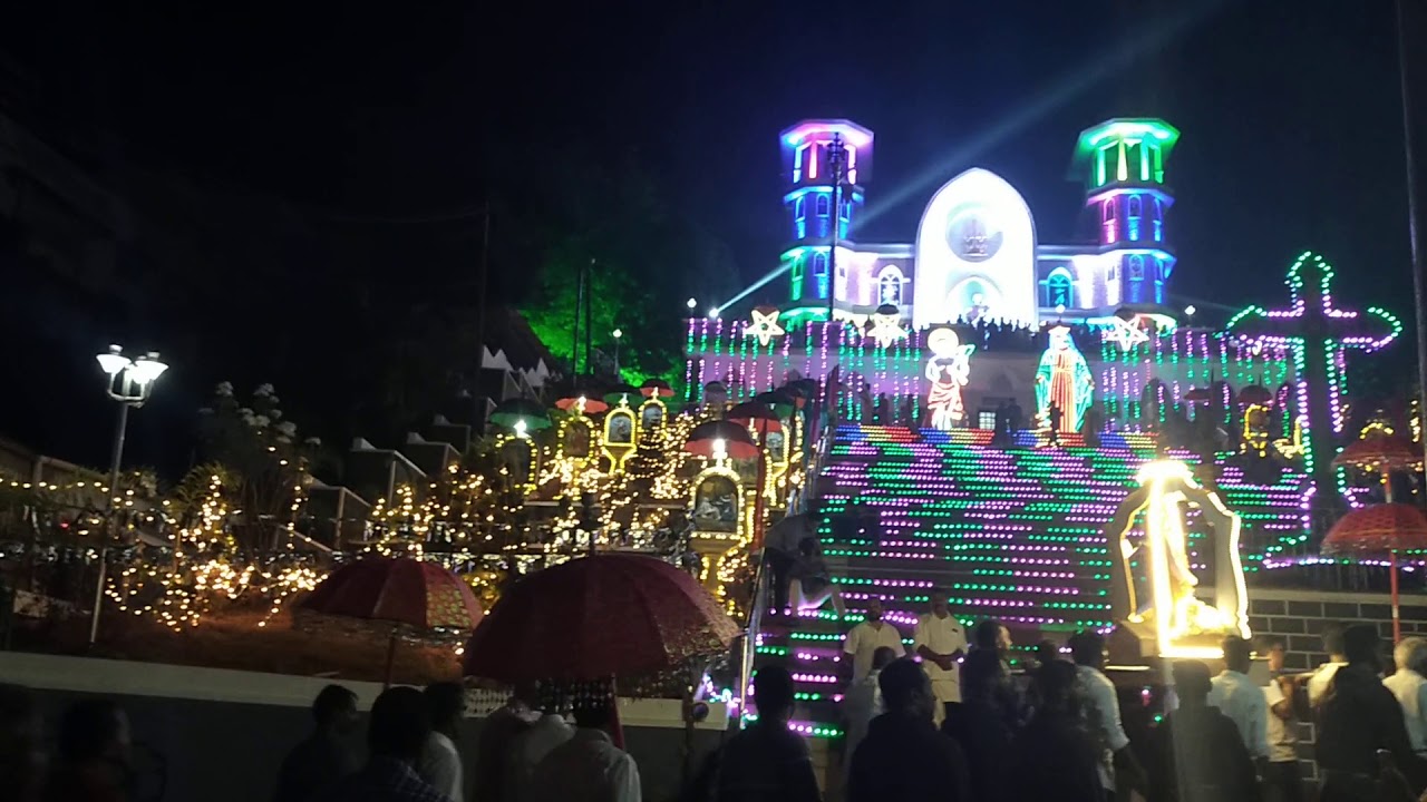St.Joseph Church Festival|2020 January| Pushpagiri|Thellakom|Kerala|