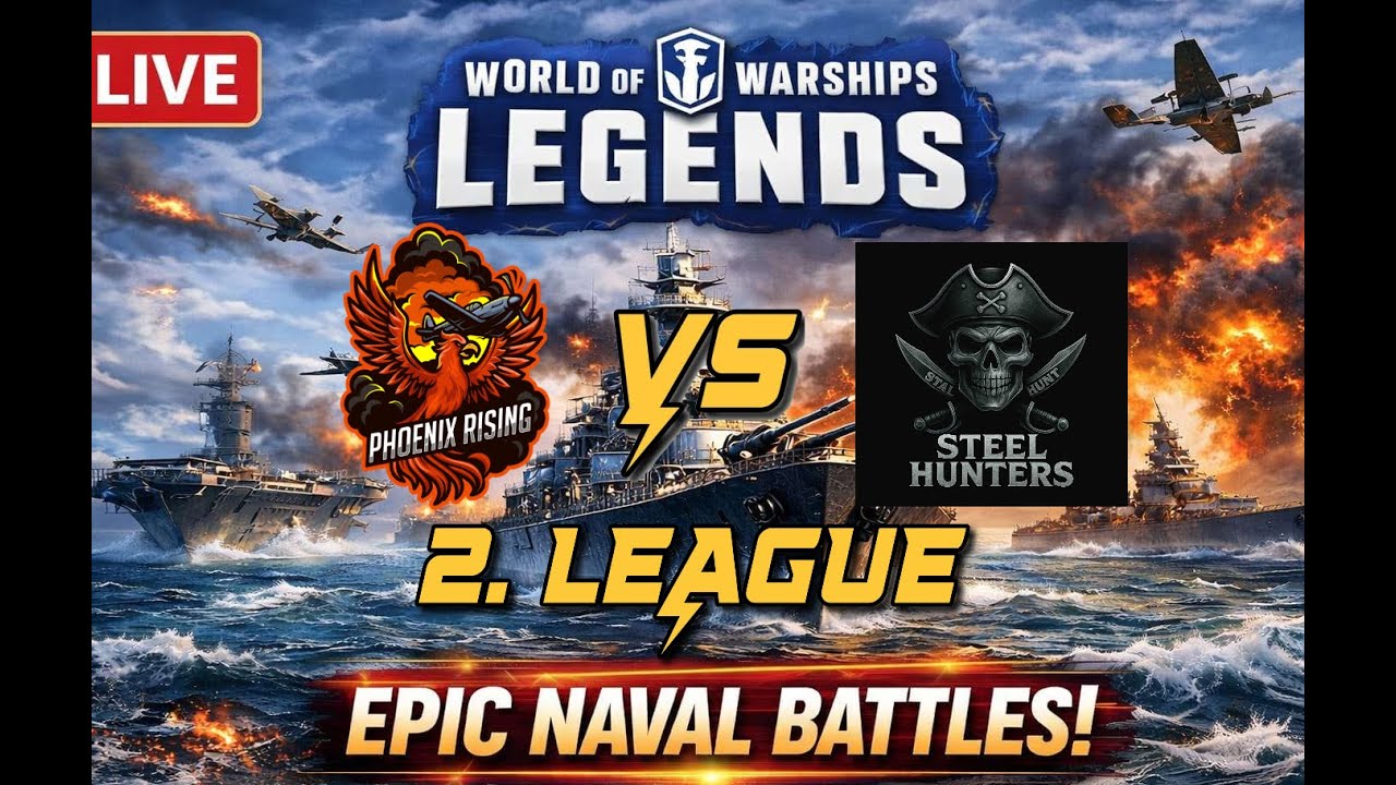Diamond League 2. League Rising Phoenix vs Steel Hunters