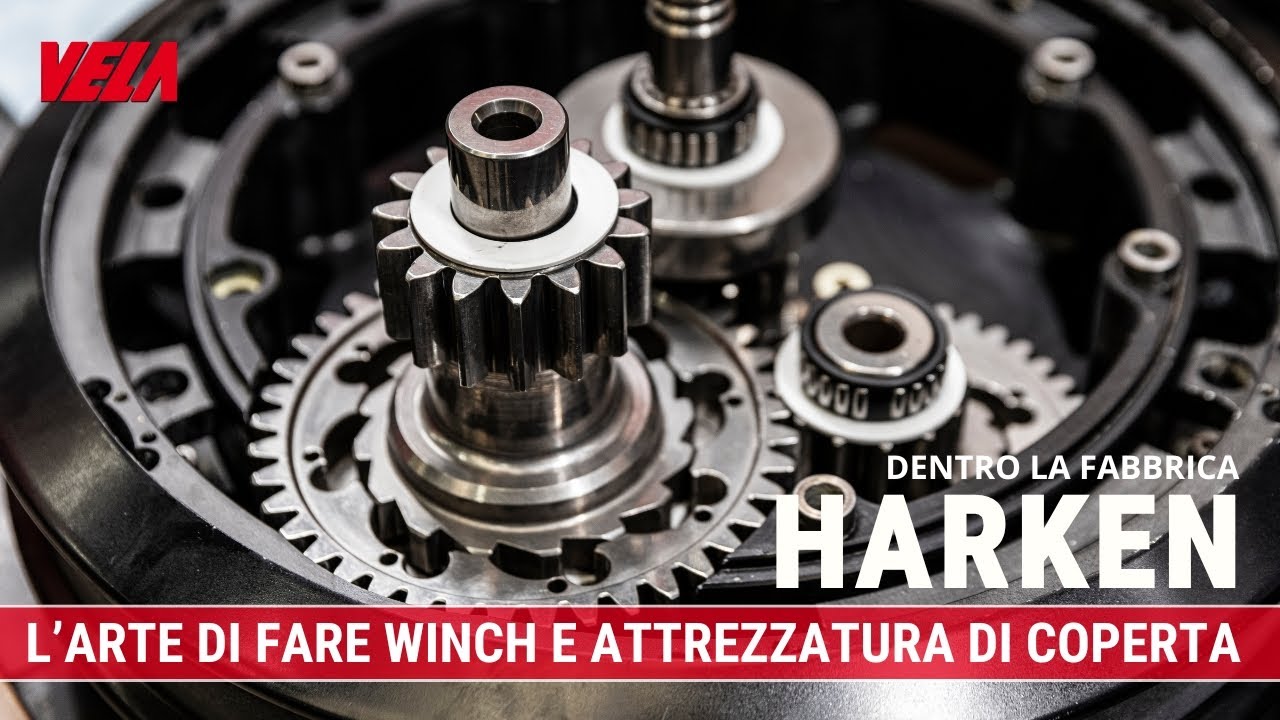 Harken e l'arte di fare winch e attrezzatura di coperta