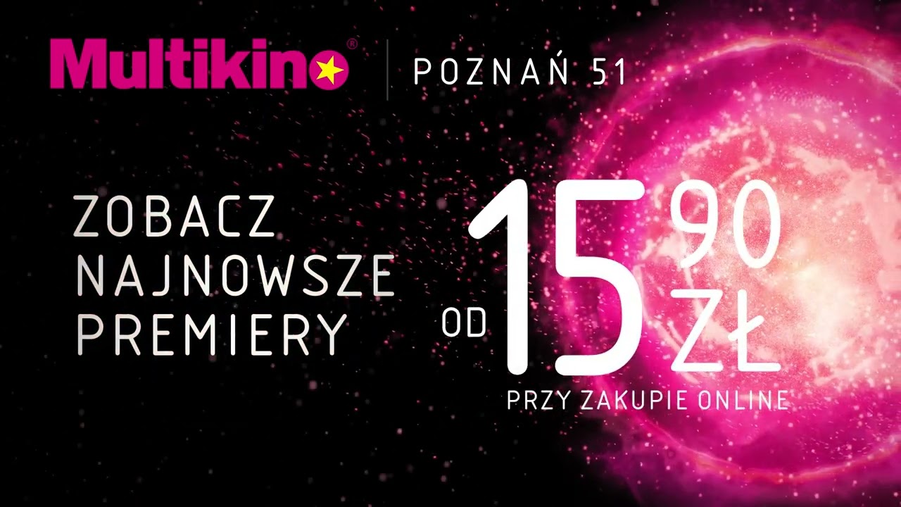 Filmy od 15,90zł Multikino Poznań 51 - najnowsze premiery września