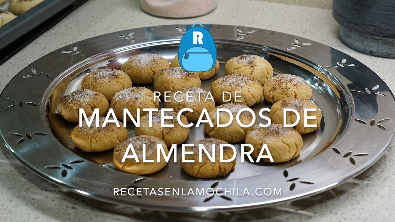 Receta de mantecados de almendra